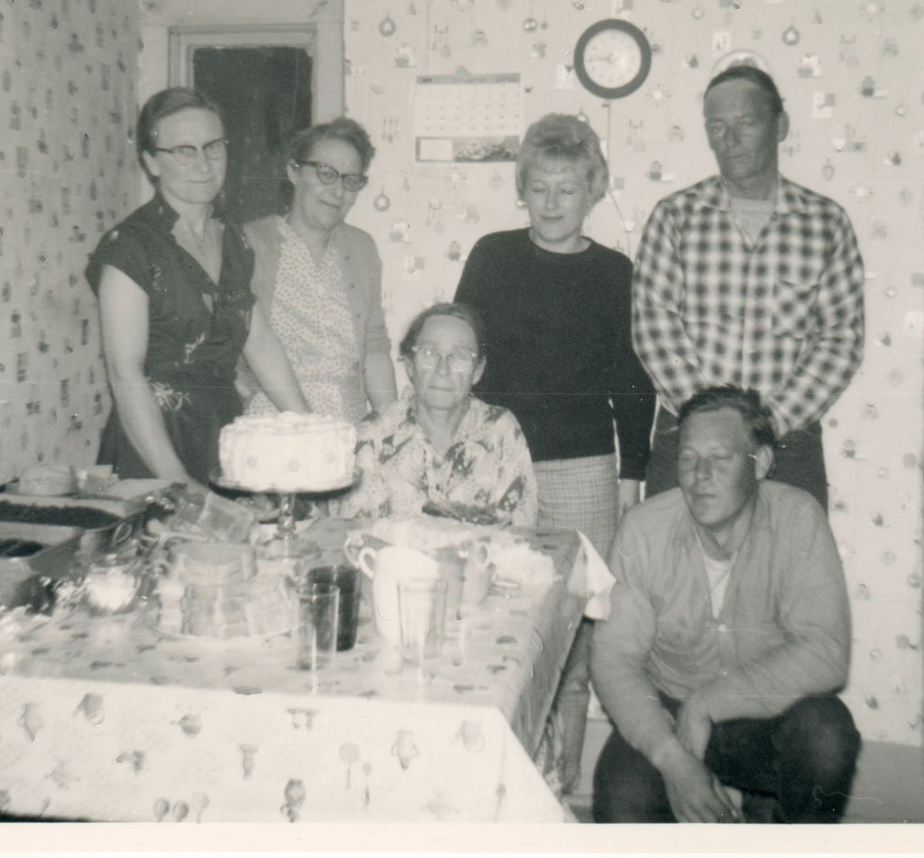 Mother Ethel Lange's Birthday in September 1962
